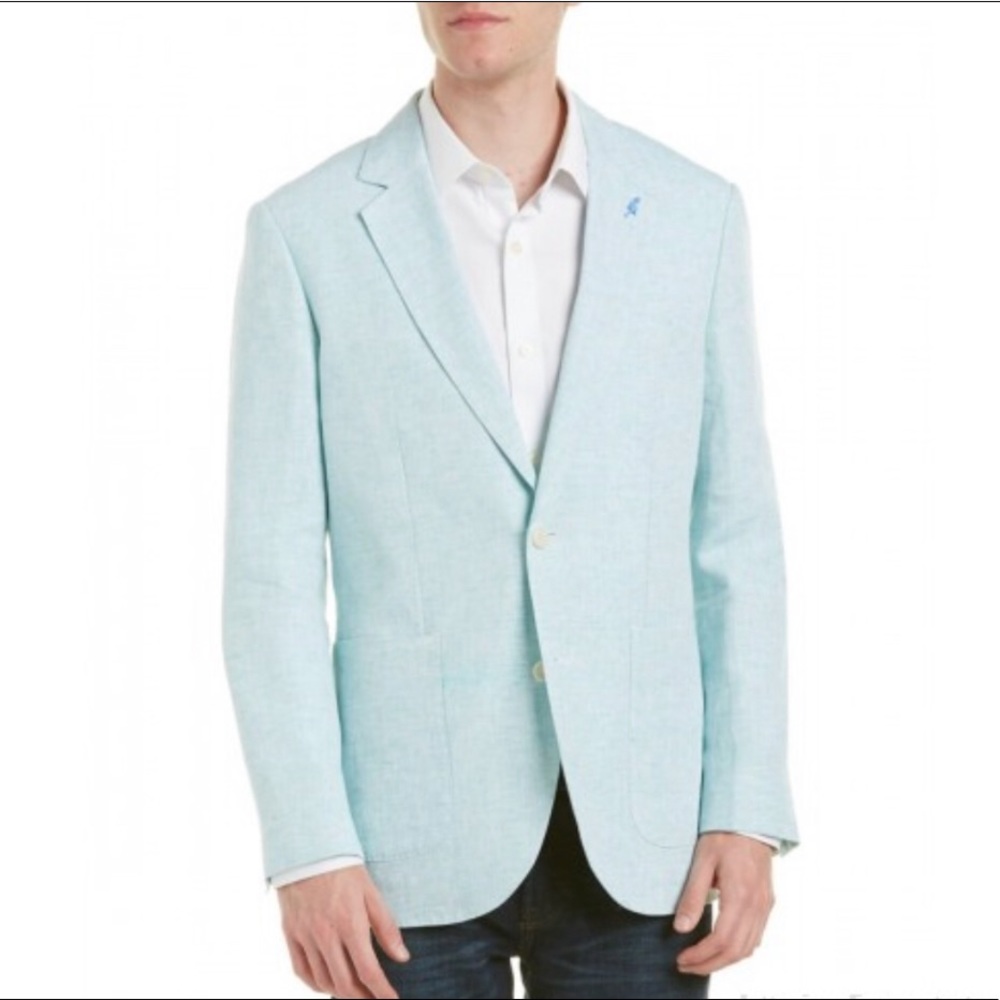 Tailorbyrd Collection Linen Sport Coat 38S